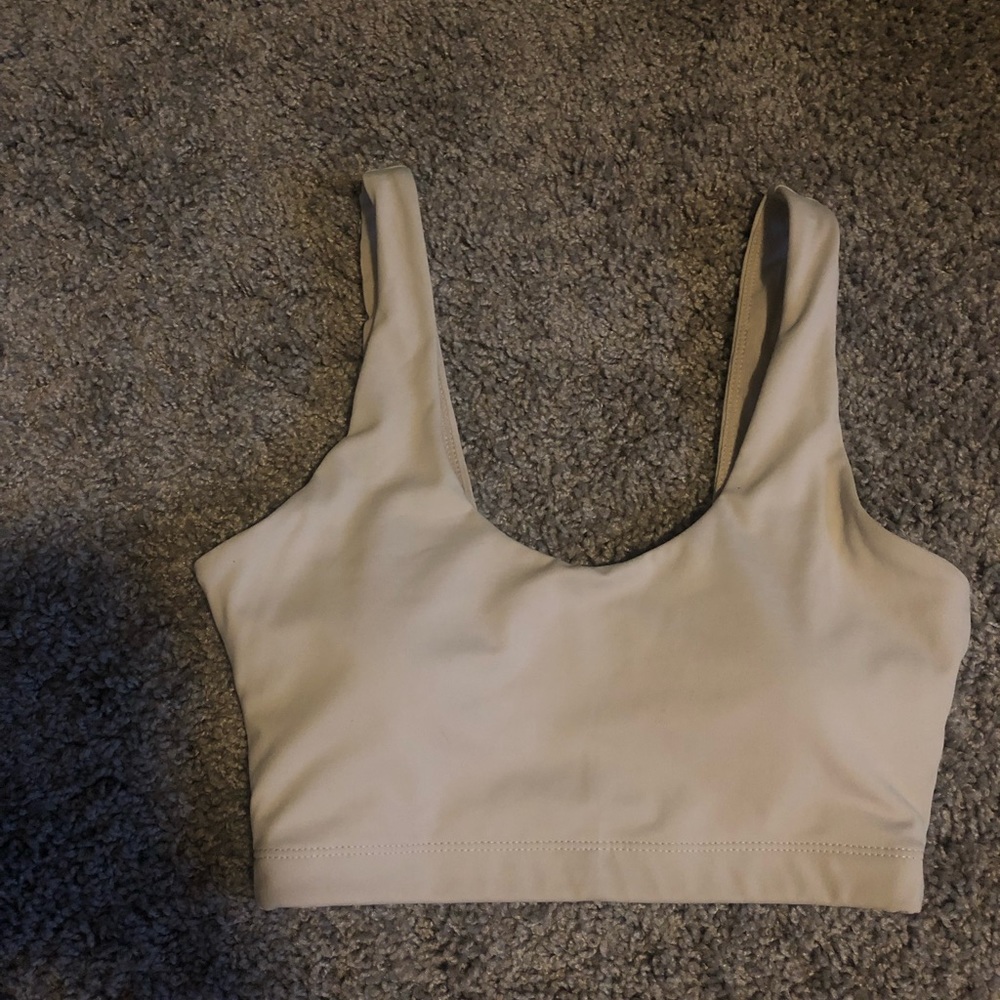 Balance athletica size S stone color sports bra